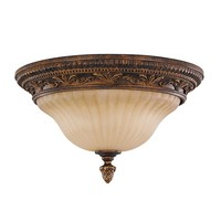 Cremefarbig Patina Klassisch Deckenlampe Deckenleuchte 2X60W/E27 33X19,1 [Cm]