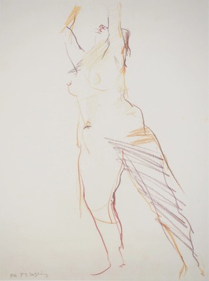 Oskar KOKOSCHKA: Prayer - Signed Lithograph