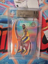 2019-2020 Panini Illusions Lebron James Astounding Orange #9 BGS 9.5
