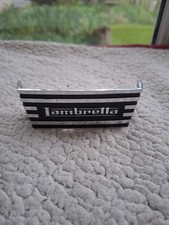 lambretta vega / cometa front light rear chromed plastic cover.