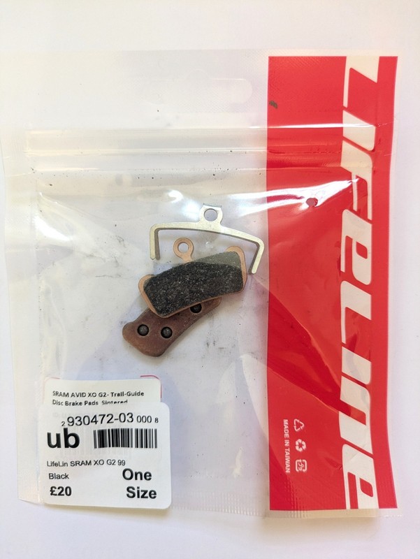 SRAM XO G2 DISK BRAKE PADS - NEW NEVER USED