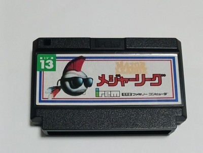Family Computer Tested and Working FC Major League Retro Game Software Only NES