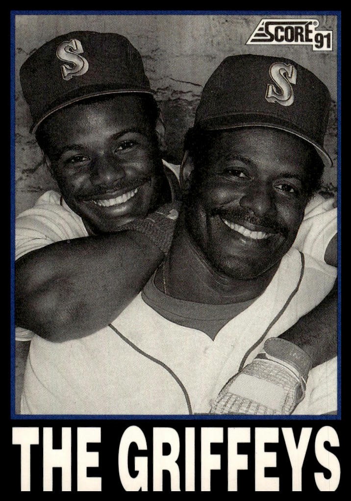 1991 Score #841 The Griffeys