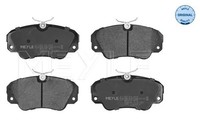 1X Meyle 025 213 6819 Bremsbelagsatz Scheibenbremse FüR Opel Vauxhall