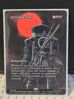 All will be one M 0008 Magic the Gathering TMNT (NON FOIL)