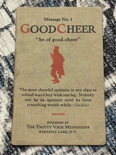 WW1 WWI 1915 US Army Military Trotty Veck Messengers NY Good Cheer Morale Book