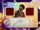 Jarrett Allen 2025 Topps Inception Franchise Fundamental Gold /50 Auto Relic