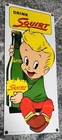 Ande Rooney Porcelain Advertising Sign 1986,  Drink Squirt, 14" X 6", Vintage