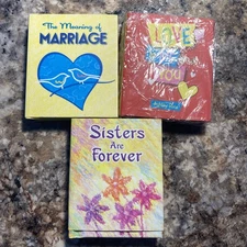 Blue Mountain Arts Little books set of 3 marriage love sisters