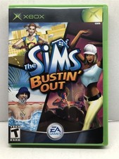 Sims Bustin' Out (Microsoft Xbox, 2003) Complete Tested Working - Free Ship