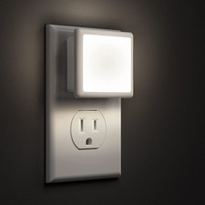 Night Lights Plug into Wall 2-Pack, 0.3W Plug in Night Light, Dusk to Dawn, 5000