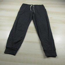 Vuori Pants Womens Small Charcoal Gray Performance Jogger Dreamknit VW303