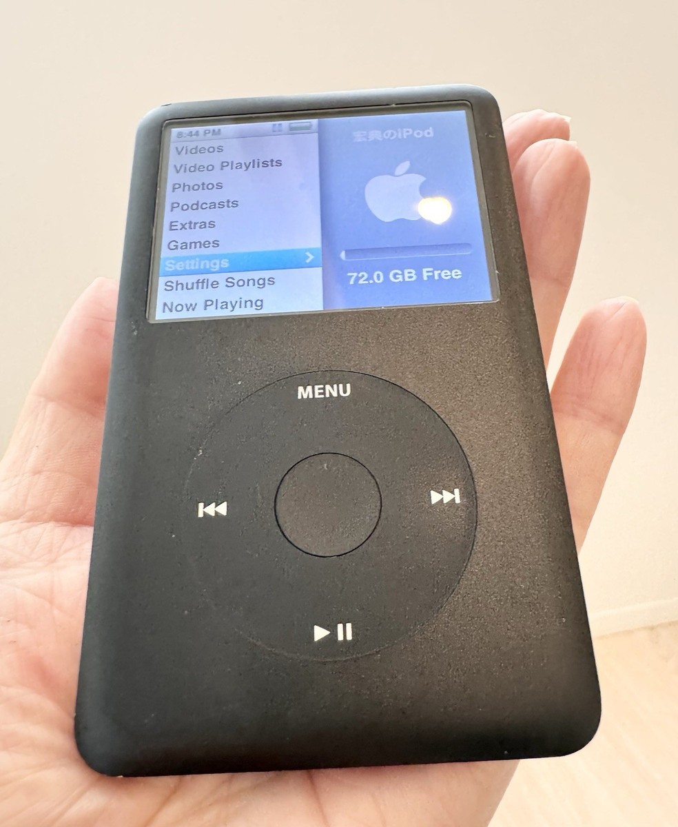 Apple iPod Classic 6th Generation 80GB MB147J MB147LL Black
