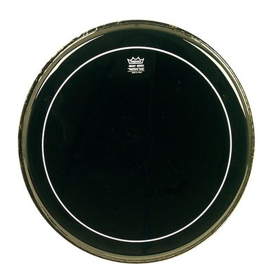Bass-Drum-Fell Remo Pinstripe Ebony ES-1618-PS Bass Drum Fell NEU