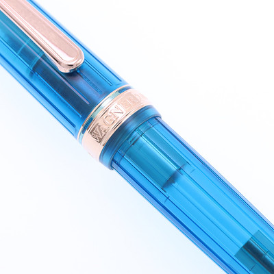 Limited Edition 2018 Platinum Wagner #3776 Turquoise 14K Gold Nib