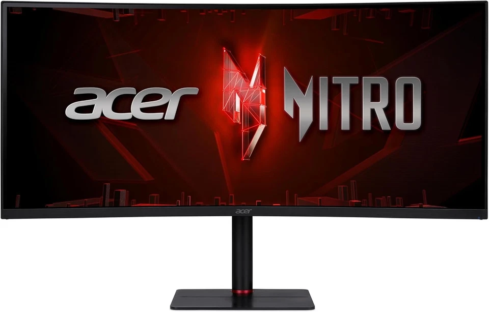 Acer Nitro XV345CURV3 Gaming Monitor 34 Zoll (86 cm Bildschirm) QHD, 180Hz - Bild 2 von 4