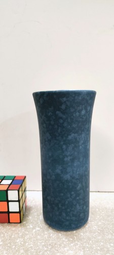 Dümler & Breiden 177 20 Germany Blue Yellow vase - Picture 2 of 8