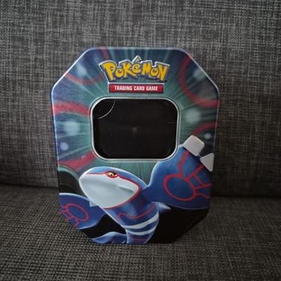 Pokémon Tin Box: Kyogre EX Leer Mit Pappinlay / TCG Sammelkartenspiel Karmesin