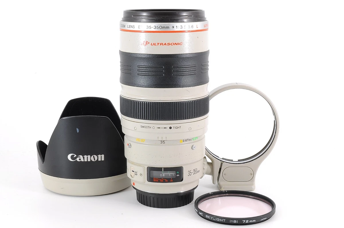 Canon EF Camera Lenses 35-350mm Focal f/3.5-5.6 Maximum Aperture