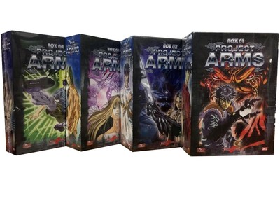 14 DVDs PROJECT ARMS 01+02+03+04 komplette Serie 4 Boxen Boxen neu versiegelt