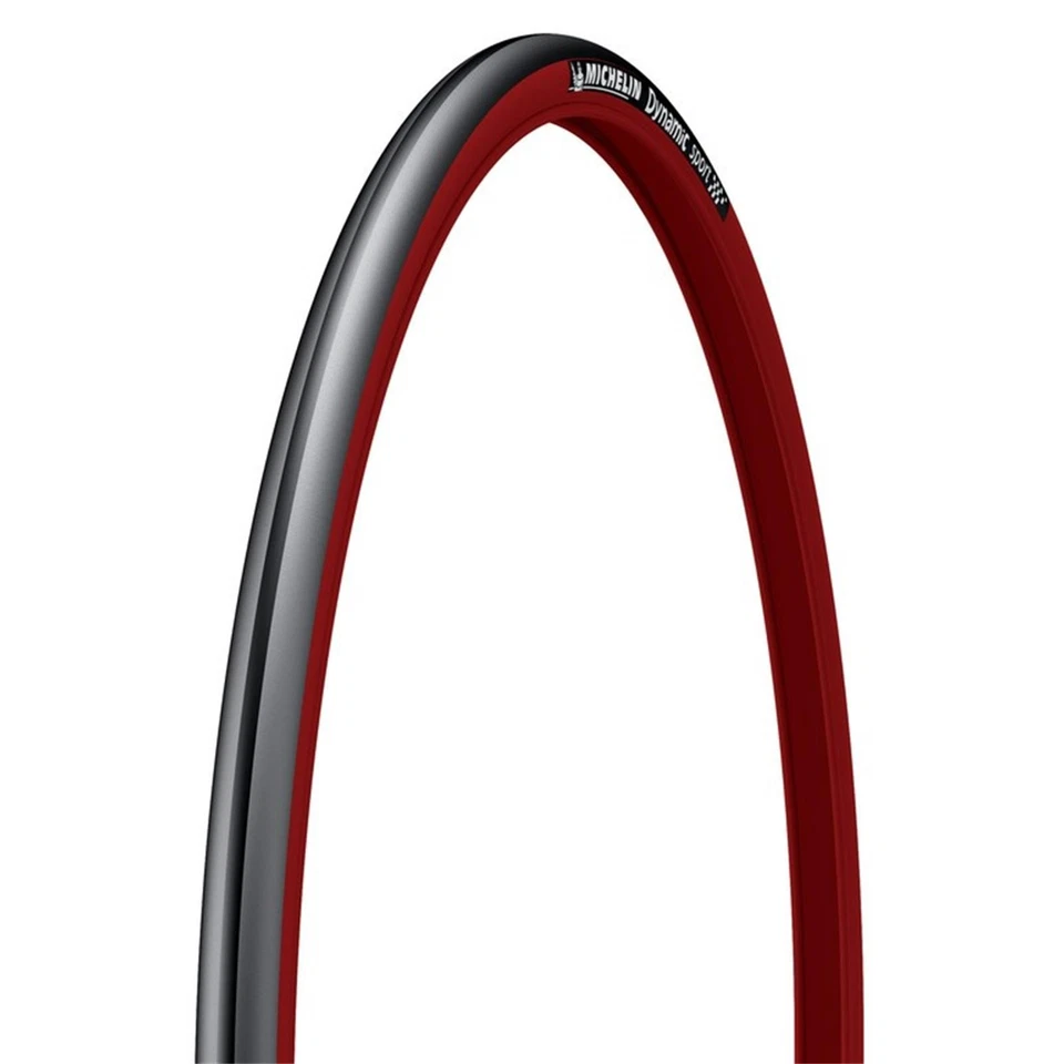 Michelin Fahrrad Reifen Dynamic Sport Drahtreifen 28" 700x23 23-622 Rot Schwarz - Bild 1 von 1