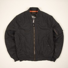 Alpha Industies Bomber Jacket Wool Flight Jacket 3523