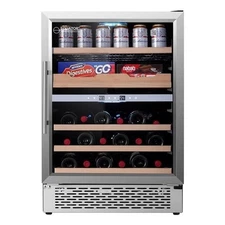 Equator 2-Zone Luxury Gourmet Center cans+wine bottles+fine foods FS & Built-in