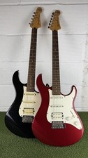 2X Yamaha Pacifica PAC012 Electric Guitar Red + Black *SPARES/REPAIRS*