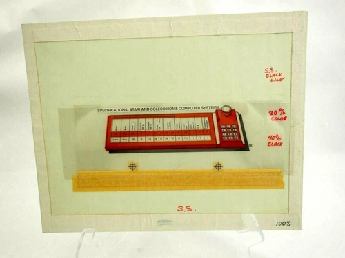 Original Atari and Coleco Home Computer System Camera Advertisin Ready Copy 1983