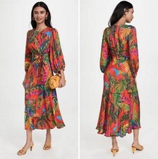 Farm Rio Urban Jungle Midi Dress - Size XSmall