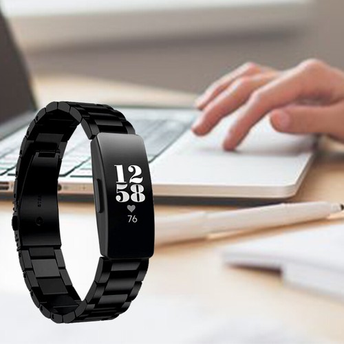 For Fitbit Inspire 2/HR/Ace3 Stainless Steel Band Replacement Watch Band Strap - 第 11/31 張圖片