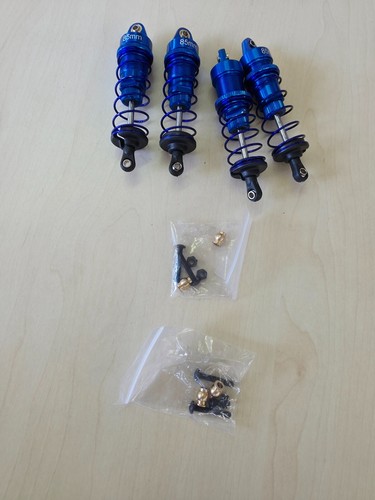 4x RC 1/8+1/10 Alu Stoßdämpfer verstellbar NEU 85mm On Road Traxxas, Arrma - Bild 7 von 9