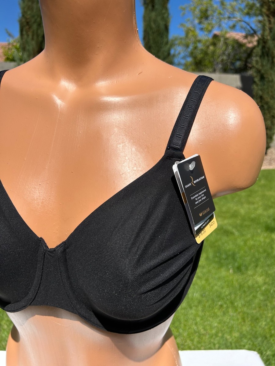 Wacoal 855487 Shape Revelation Bra For Uneven Breasts 34C
