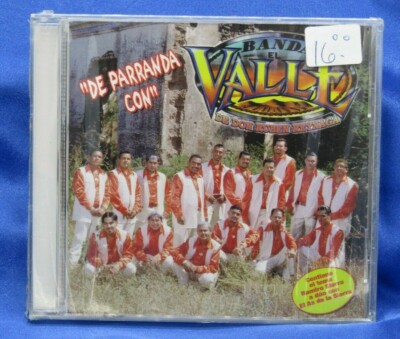 Sealed Latin Male Vocal CD : Banda El Valle - De Parranda Con