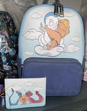 Loungefly Hercules Mini Backpack  Cardholder In Hand NWT