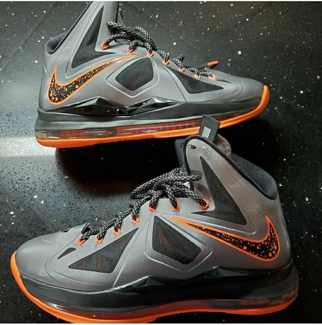 Size 10.5 - Nike LeBron 10 Lava 2012 for sale online | eBay