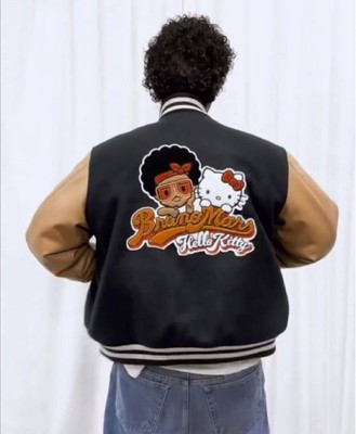 BRUNO MARS X HELLO KITTY VARSITY JACKET