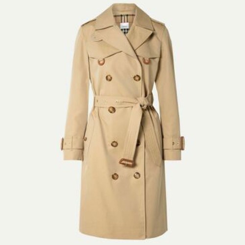 Beige Cotton gabardine trench coat Burberry coat eBay