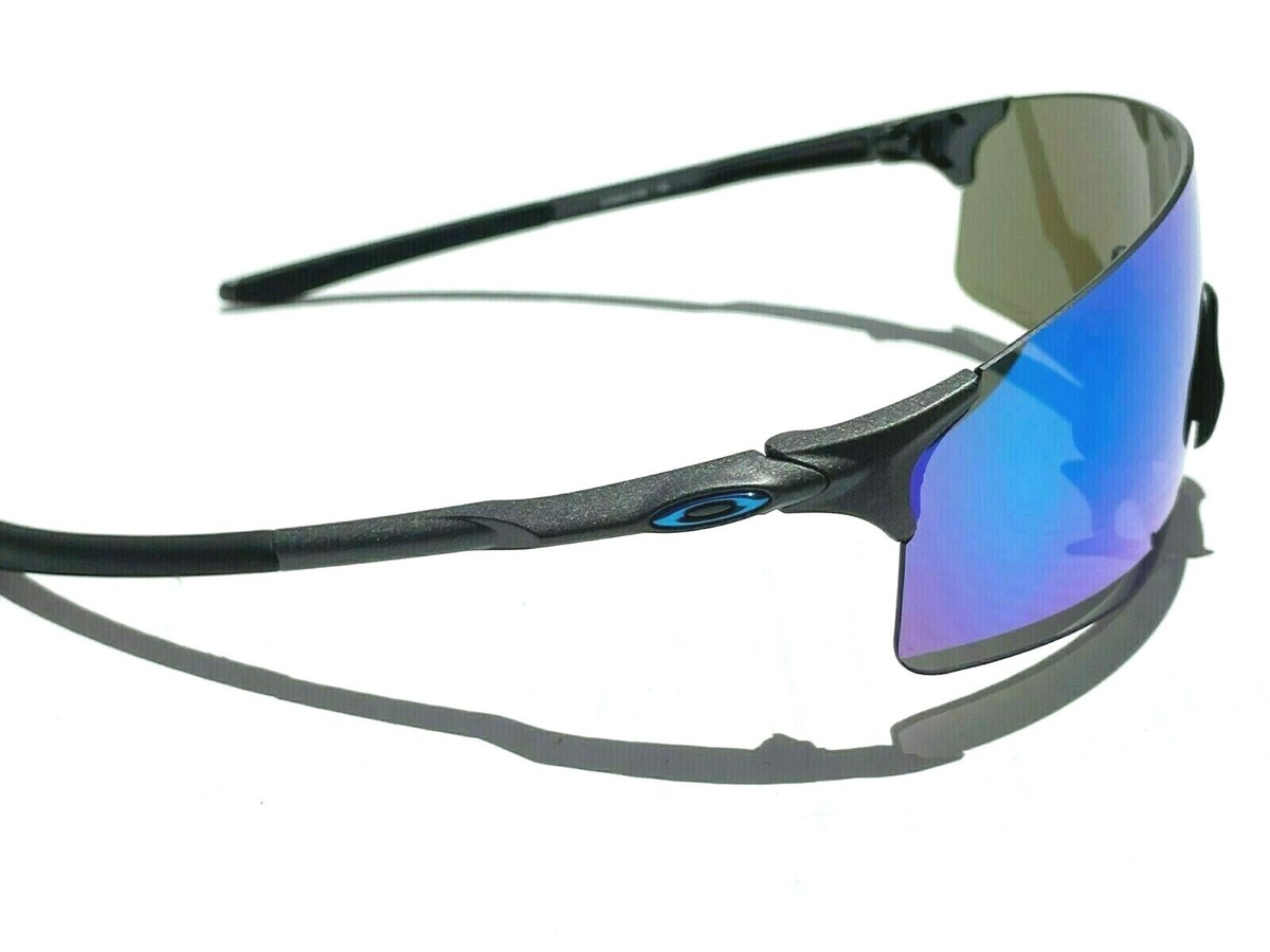 NEW Oakley EVZERO BLADES Steel Frame PRIZM Sapphire Iridium