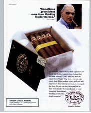 2002 La Gloria Cubana Serie R Cigars Vintage Print Ad Ernesto Perez Carrillo Pic