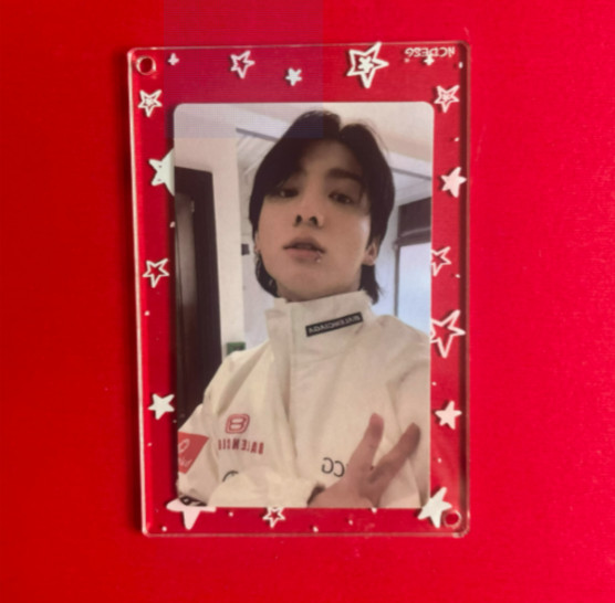 BTS Jungkook M2U Benefit Photocard Motorcycle Outfit Ver.