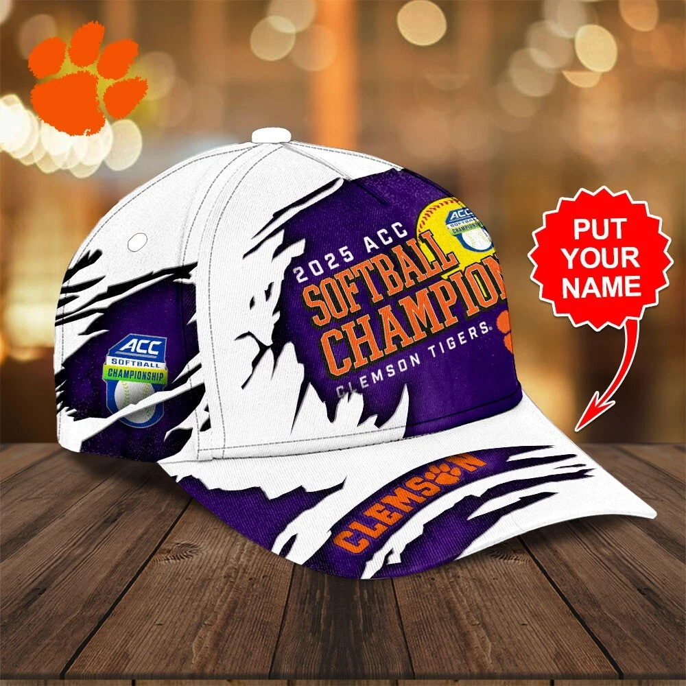 Personalized Clemson Tigers Women’s Softball Classic Cap
