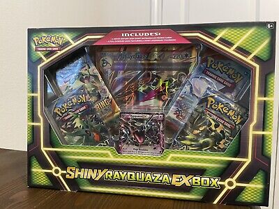 Pokemon Shiny Rayquaza EX Box