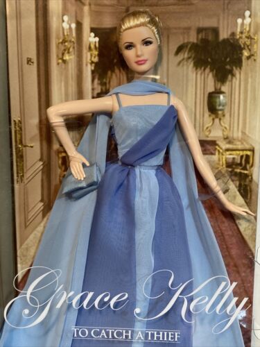 Grace Kelly Barbie Sammler Pink Label Modell Muse Promi Puppe Mattel NRFB ✭�️ - Bild 1 von 7