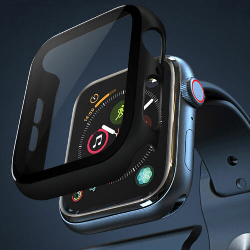 Do Apple Watch Series 5/4 Szkło hartowane Full Body Case Cover Ochrona ekranu ~ - Zdjęcie 1 z 14