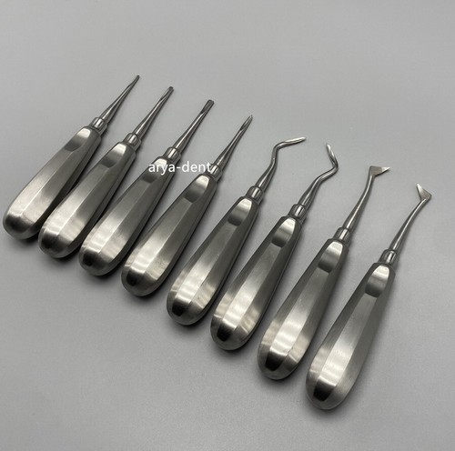 Ascensori di Lussazione Dentale Lussazione Punta Radice Estrazione Orale Strumenti Chirurgia - Foto 4 di 7