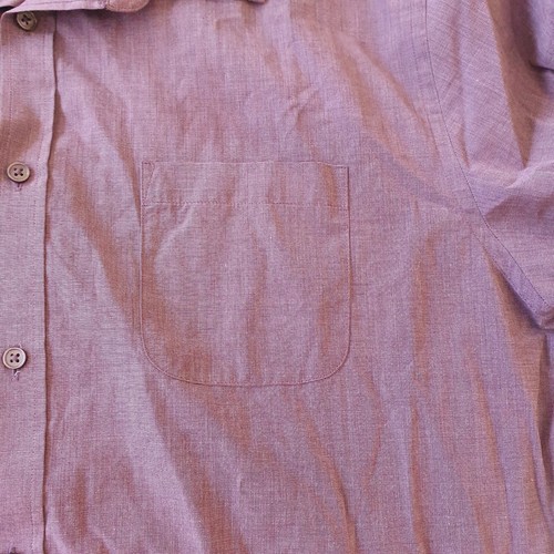 B Collection Men's 3XL Long Sleeve Purple Shirt N00510 - Picture 3 of 7