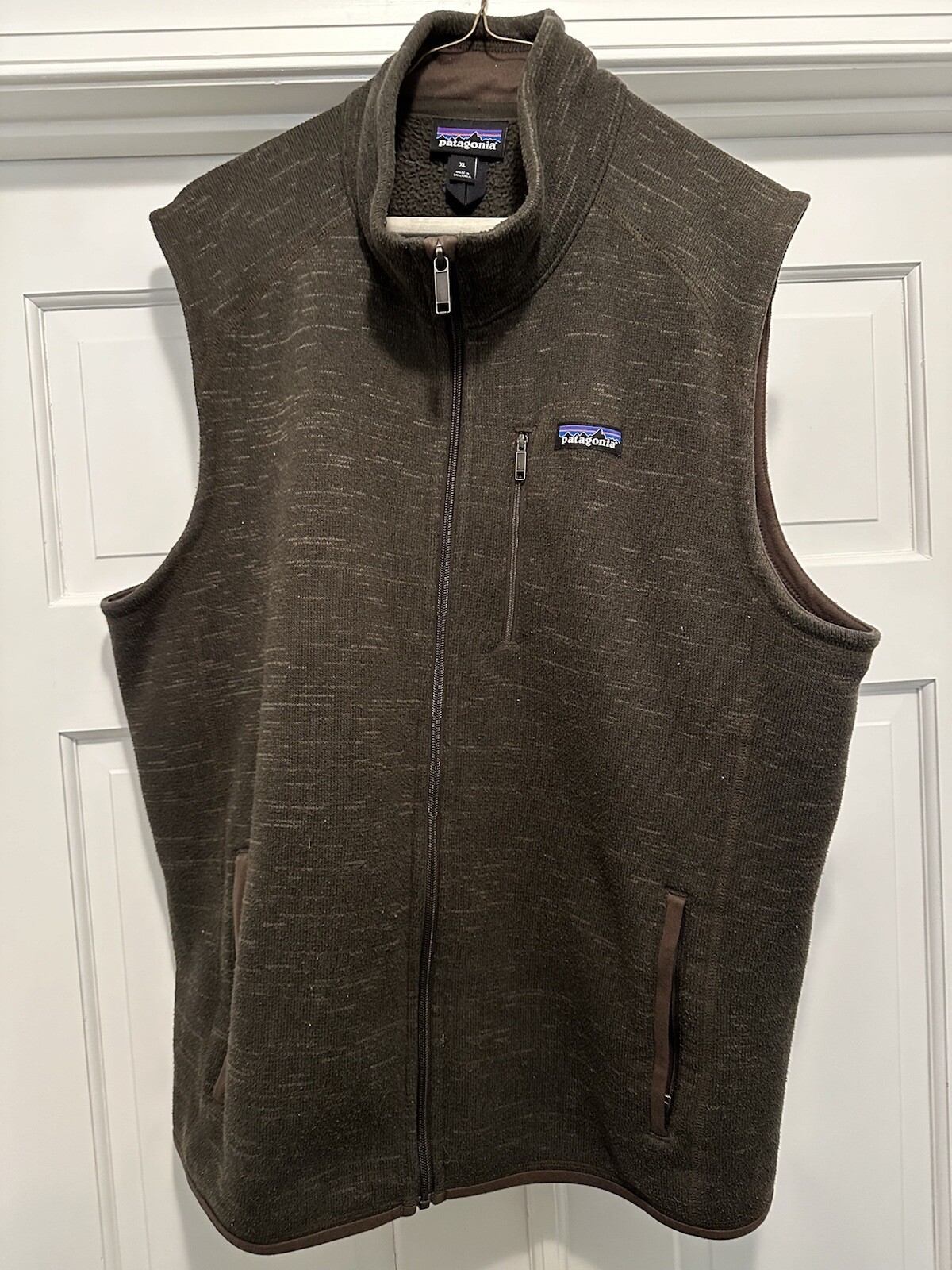 Size XL Patagonia Men’s Fleece Vest Brown eBay