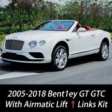 For 03-18 BENTLEY CONTINENTAL GT GTC ADJUSTABLE RISE LINKS SUSPENSION LIFT RODS