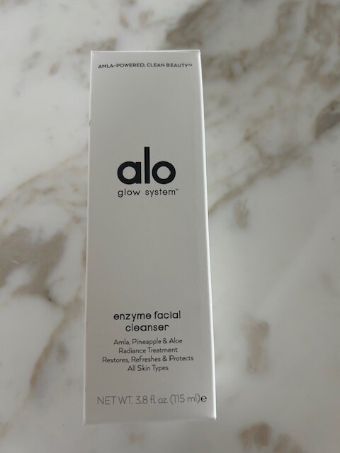 ALO GLOW SYSTEM Enzyme Facial Cleanser 3.8 oz - NIB